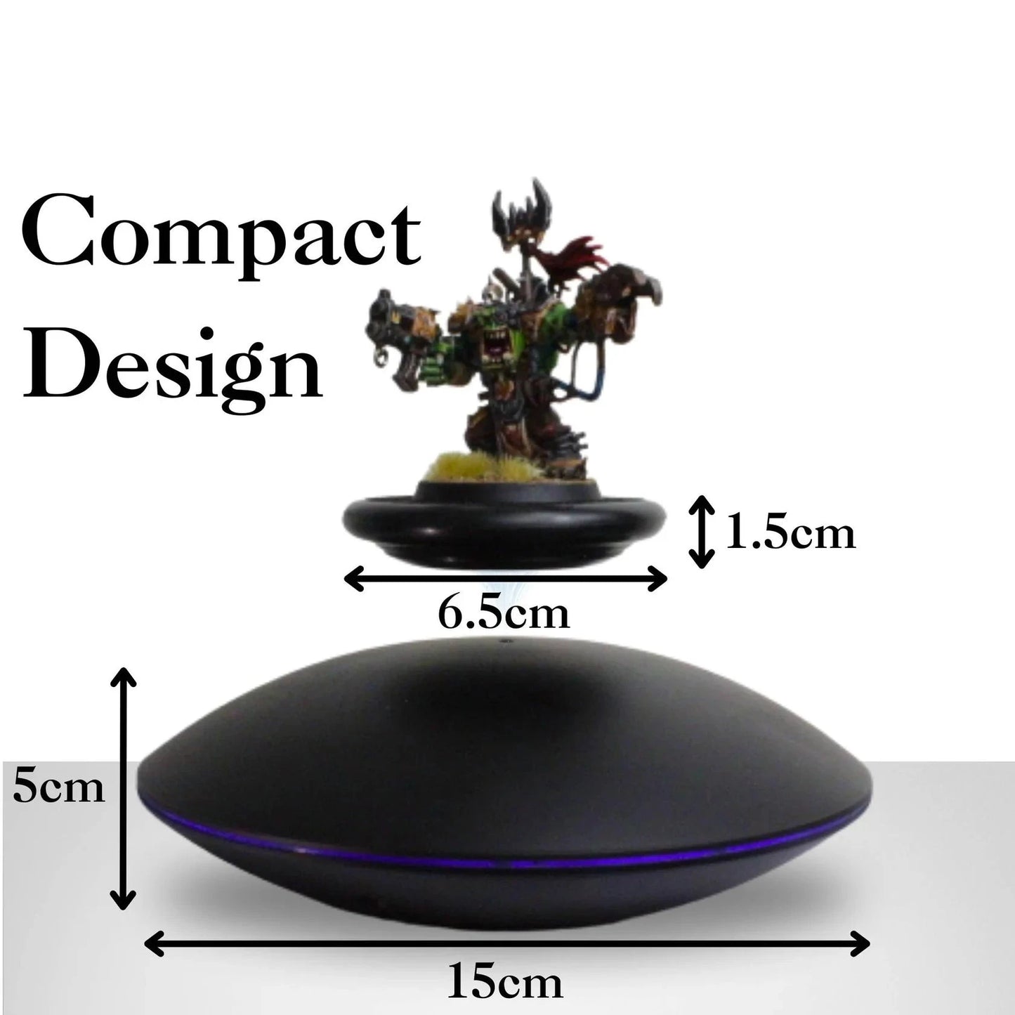 "Floating Elegance: Magnetic Levitation Display Stand"