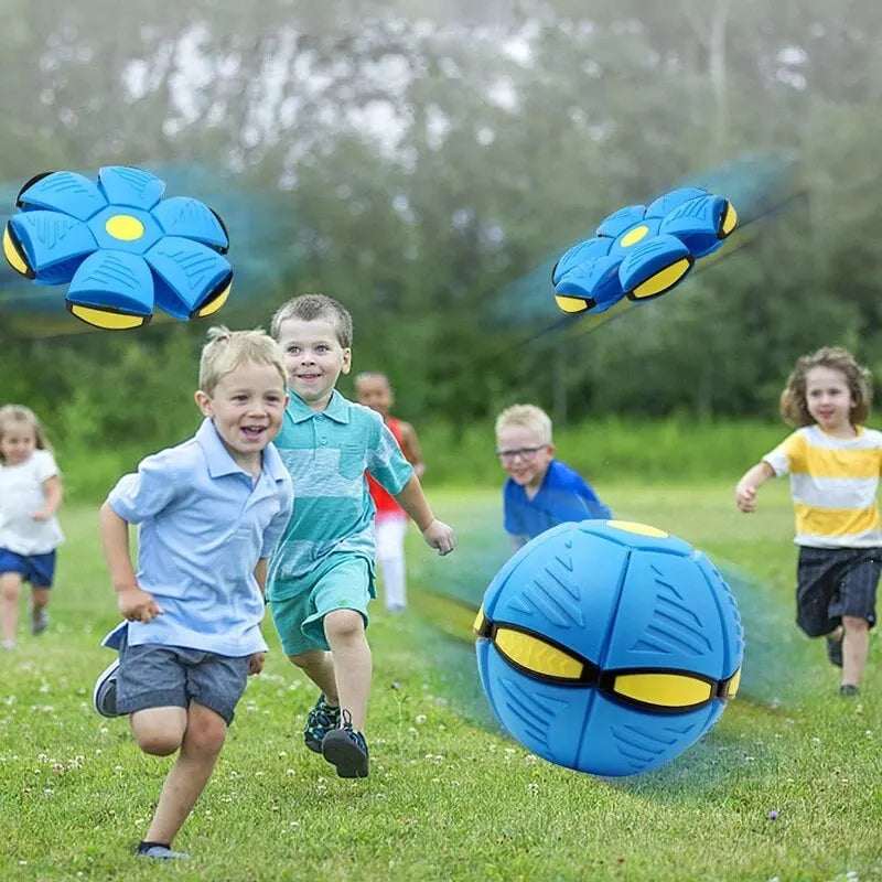 "Bouncy Ball"- Flying Saucer and Deformation Stress Ball