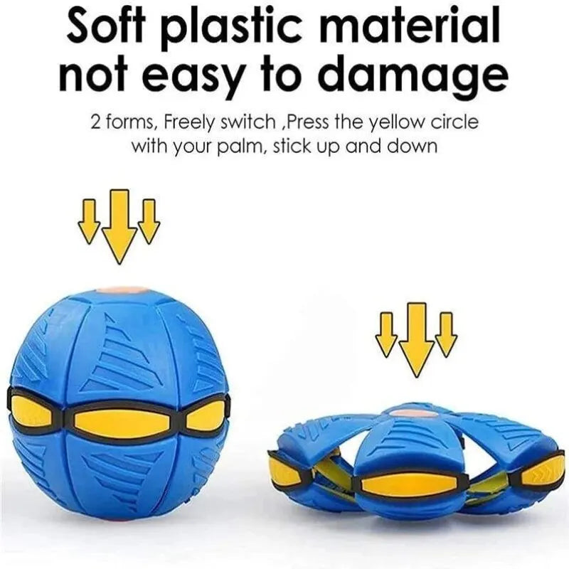 "Bouncy Ball"- Flying Saucer and Deformation Stress Ball